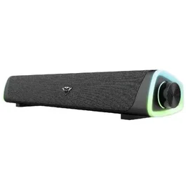 Trust Gaming Barra de Sonido GXT 620 Axon, 12W, 2.0 Canales, para Ordenador, Gaming